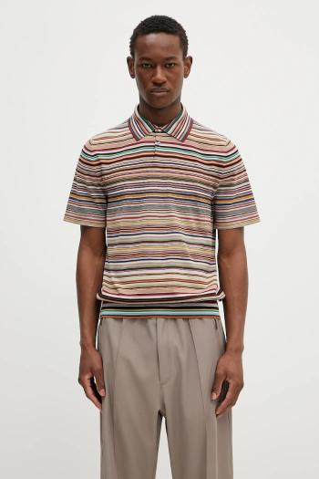 Bavlnené polo tričko Paul Smith viac farieb, vzorované, M1R-270Y-P02682
