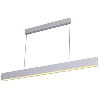 Immax NEO MILANO Smart závesné lineárné svietidlo biele 120cm, CCT 40W +RGB 18W, Zigbee 3.0 (07157-W120X)