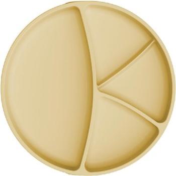 Everyday Baby silikónový tanier s prísavkou Soft Yellow (7350077265196)