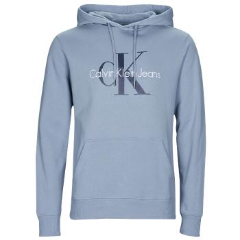 Calvin Klein Jeans  MONOLOGO REGULAR HOODIE  Mikiny Modrá