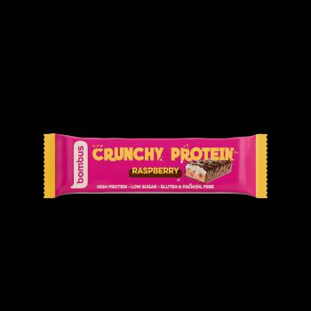 BOMBUS Crunchy proteín malina 50 g