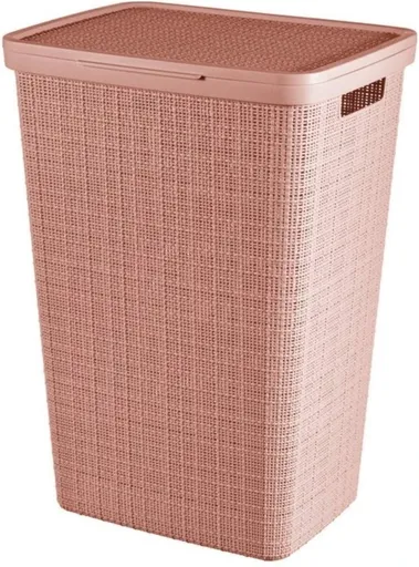 CURVER Kôš na špinavú bielizeň JUTE 58L | ružová