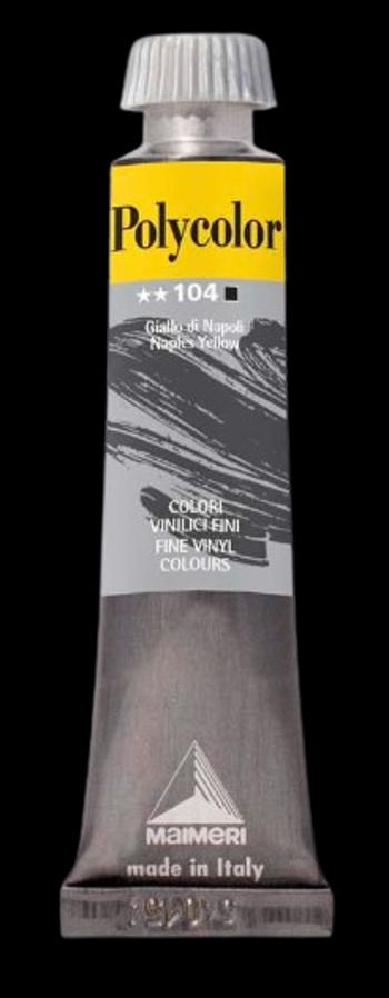 MAIMERI POLYCOLOR - Jemné vinylové farby 104 - naples yellow, 20 ml