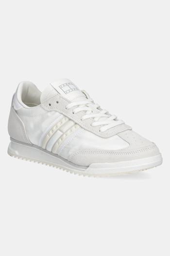 Tenisky Tommy Jeans RETRO RUNNER CLEATED béžová farba, EN0EN02717