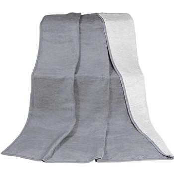 Bellatex KIRA PLUS- 150 × 200 cm - tmavosivá/svetlosivá (4276)