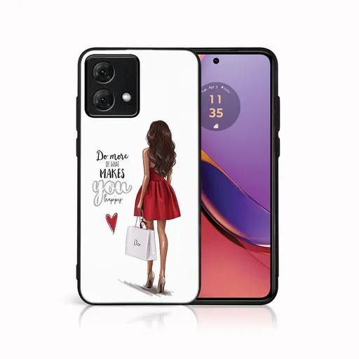 MY ART Ochranný kryt pre Motorola Moto G84 5G RED DRESS (137)