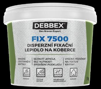 DEN BRAVEN FIX 7500 - Disperzné fixačné lepidlo na koberce biela 5 kg