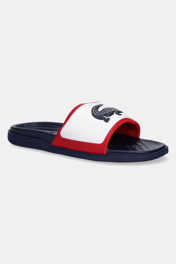 Šľapky Lacoste SERVE SLIDE DUAL tmavomodrá farba, 49CMA0034