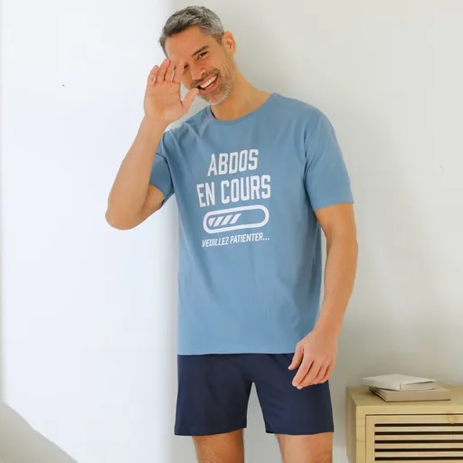 Pyžamo so šortkami a krátkymi rukávmi