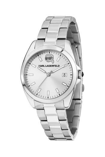 Hodinky Karl Lagerfeld dámske, strieborná farba, R0553101517