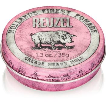 Reuzel Hollands Finest Pomade Grease pomáda na vlasy silné spevnenie 35 g