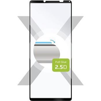 FIXED FullGlue-Cover na Sony Xperia 10 IV čierne (FIXGFA-990-BK)