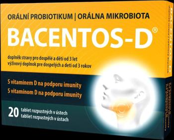 BACENTOS-D orální probiotikum 20 tablet