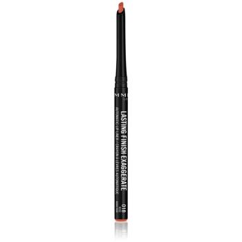 Rimmel Lasting Finish Exaggerate automatická ceruzka na pery odtieň 018 Rose Addiction 0,25 g