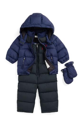 Sada pre bábätká Polo Ralph Lauren tmavomodrá farba, 320949271001