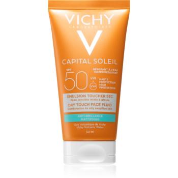 Vichy Capital Soleil Idéal Soleil fluid protector mat pentru fata SPF 50 50 ml