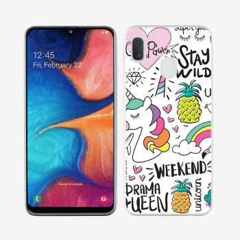 MY ART Ochranný obal Samsung Galaxy A20e UNICORN (063)