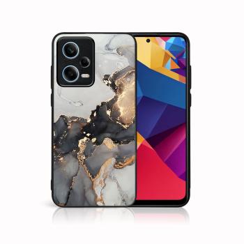 MY ART Ochranný obal Xiaomi Redmi Note 12 5G GREY MARBLE (140)