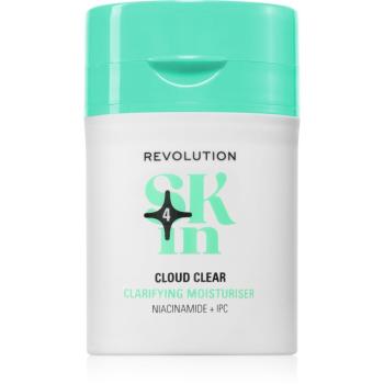Revolution Skincare Clearly Clarify Cloud Clear ľahký vyživujúci a hydratačný denný krém s niacínamidom 50 ml