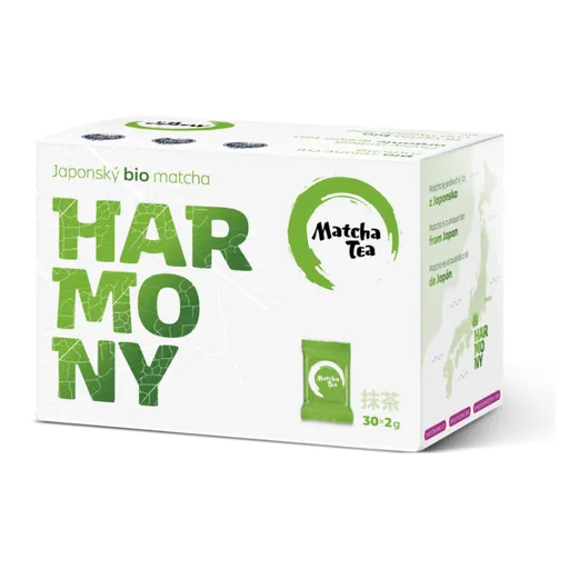 BIO MATCHA Tea Harmony jemne mletý zelený čaj 30x2 g
