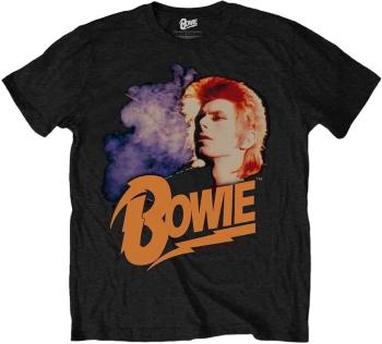 David Bowie Tričko Retro Bowie Unisex Black XL