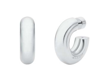 Michael Kors Minimalistické kruhové náušnice z mosadze MKJ842200040