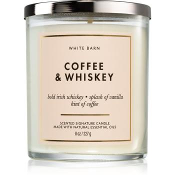 Bath & Body Works Coffee & Whiskey vonná sviečka 227 g