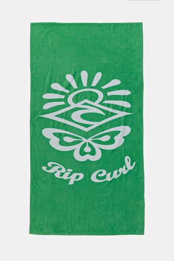 Bavlnený uterák Rip Curl zelená farba, 01OWTO