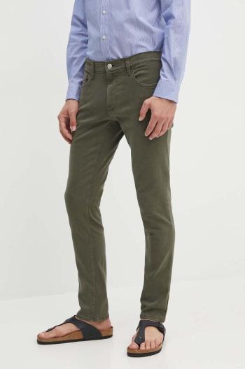 Nohavice Michael Kors pánske, zelená farba, CT49CKM0UK