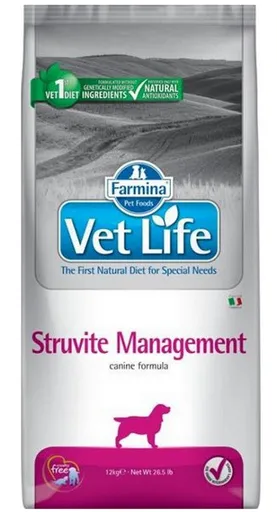 Farmina Vet Life dog struvite management granule pre psy 12 kg