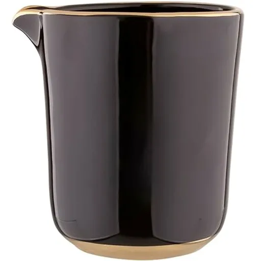 Altom Porcelánová mliekov Palazzo milk 250 ml, čierna