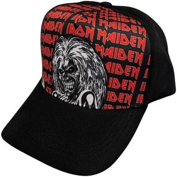 Iron Maiden Šiltovka Eddie Logo Repeat Black