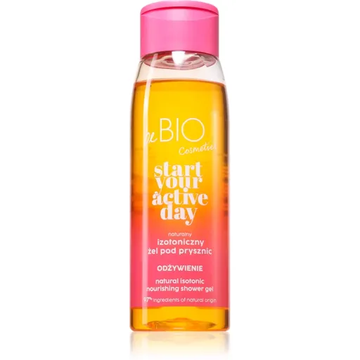 beBIO Start Your Active Day vyživujúci sprchový gél pre ženy 400 ml