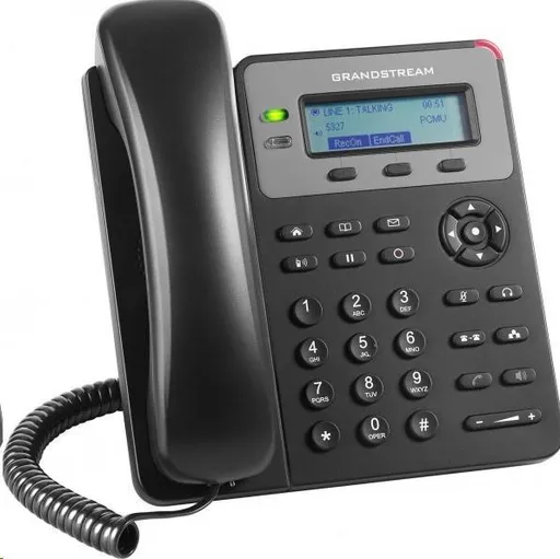 Grandstream GXP1615 [VoIP telefón - 1x SIP účet, HD audio, 3 program.tlačidlá, switch 2xLAN 10/100Mbps, PoE]