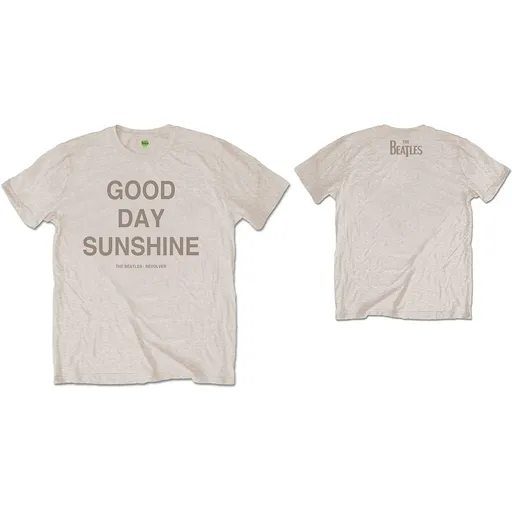 The Beatles tričko Good Day Sunshine Natural XL