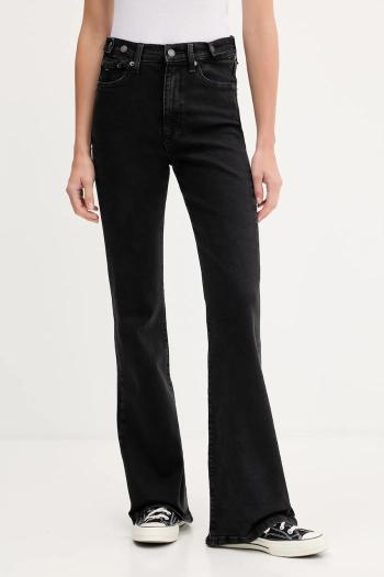 Rifle Tommy Jeans vysoký pás, DW0DW20503