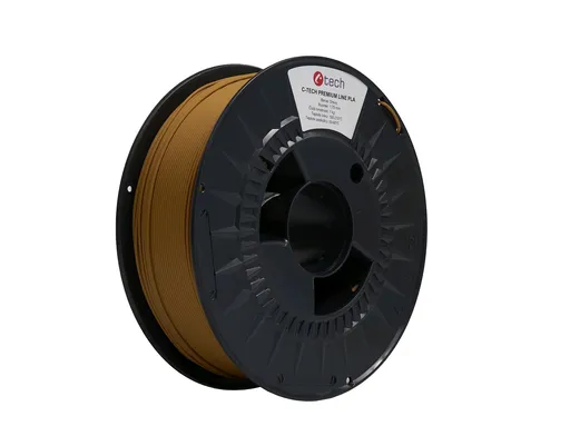 C-Tech 3DF-P-PLA1.75-WD 3D filament, PREMIUM LINE, PLA, drevo, 1,75mm, 1kg