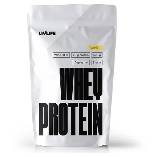 LIVLIFE Whey proteín vanilka 500 g