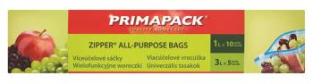 Zsák PRIMAPACK Zipper® Többfunkciós tasakok 1 l, 10 db + 3 l, 5 db