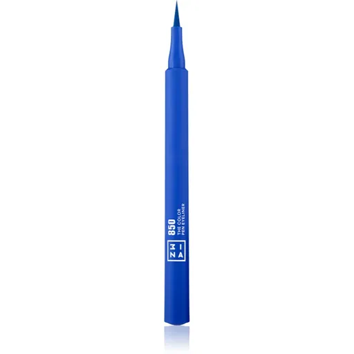 3INA The Color Pen Eyeliner očné linky vo fixe odtieň 850 - Blue 1 ml