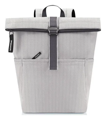 Roll-up batoh Reisenthel Rolltop Backpack Herringbone Grey