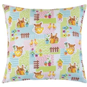 Bellatex EMA – veľkonočný motív – 45 × 45 cm – húsatá (5485)