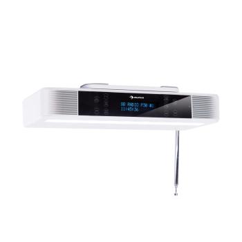 Auna KR-140, kuchynské rádio, bluetooth, handsfree, LED osvetlenie, biele