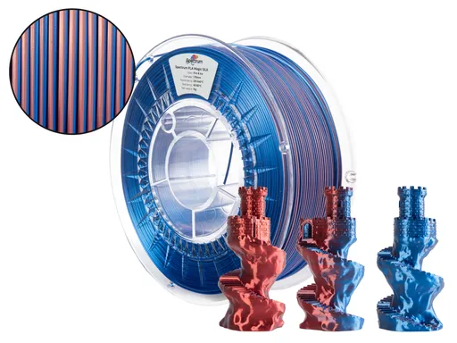 Spectrum 81412 filament, PLA Magic SILK, 1kg, 1.75mm, FIRE & ICE