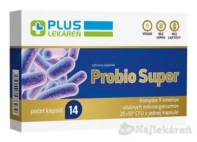 Plus Lekáreň Probio Super 14 kapsúl