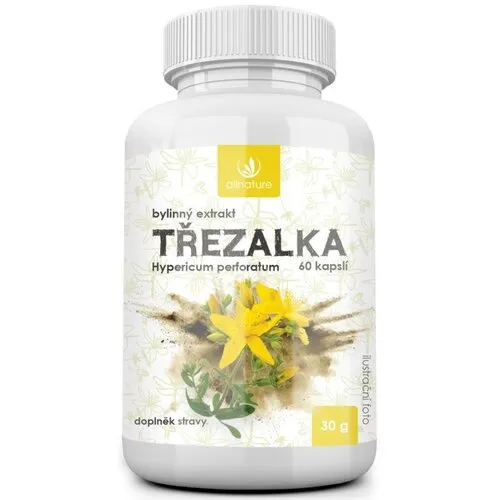 Allnature Ľubovník bylinný extrakt 60 kapsúl