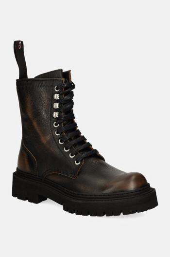 Kožené workery CAMPERLAB Eki hnedá farba, na platforme, A700016-001