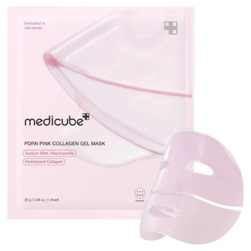 MEDICUBE PDRN Collagen Spevňujúca hydrogélová maska ​​na tvár 28 g