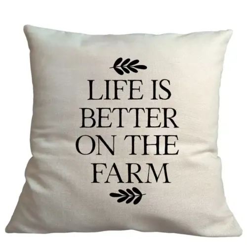 Bohemia Gifts Obliečka na vankúš Farm, 40 x 40 cm