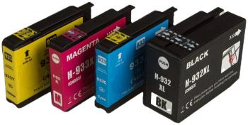 MultiPack HP C2P42AE - kompatibilná cartridge HP 933-XL, čierna + farebná, 1x40ml/3x15ml